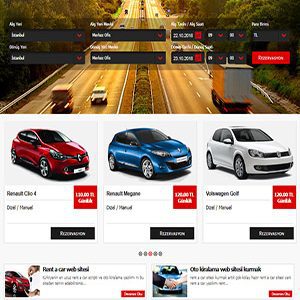 Rent a Car - Oto Kiralama [Web Tasarım] 2026